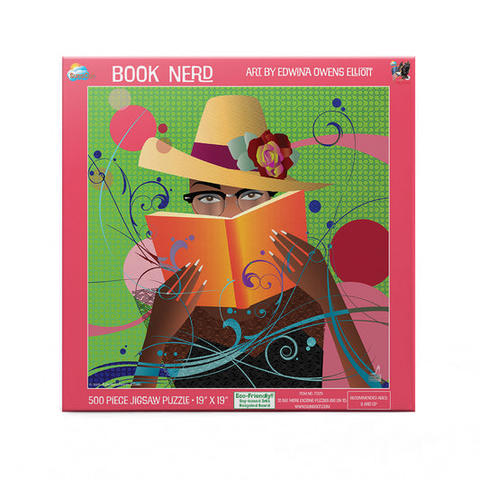 Book Nerd 500 pc  Jigsaw Puzzle 71329