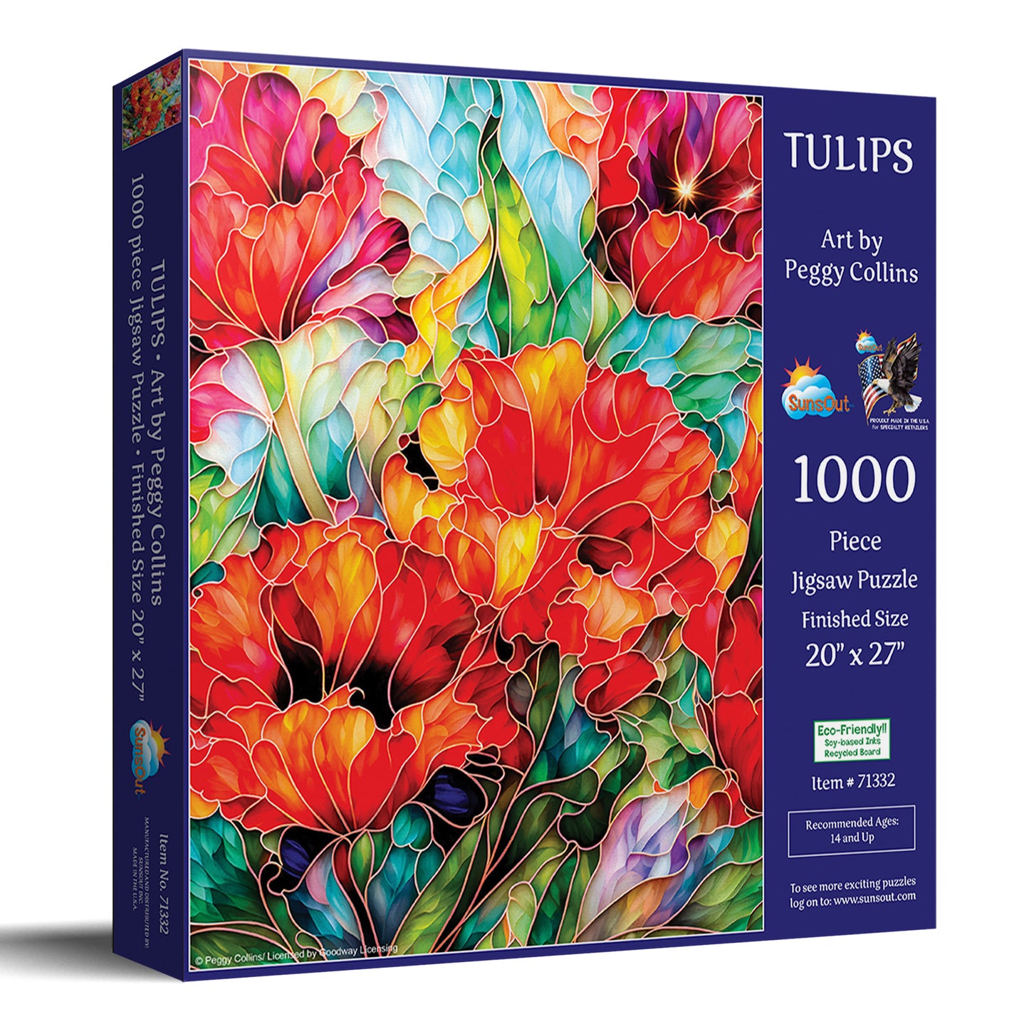 Tulips 1000 pc  Jigsaw Puzzle 71332