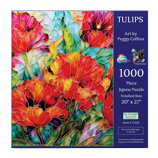 Tulips 1000 pc  Jigsaw Puzzle 71332