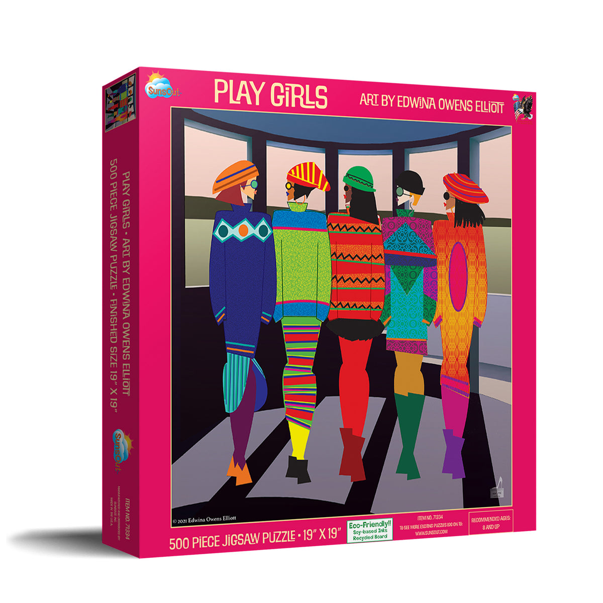 Play Girls 500 pc  Jigsaw Puzzle 71334