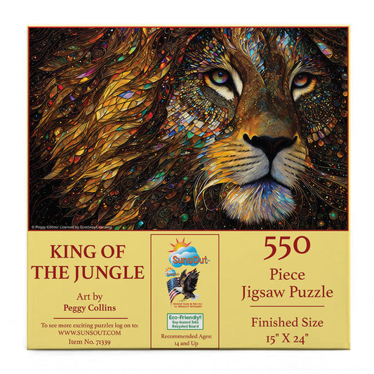 King of the Jungle 550 pc  Jigsaw Puzzle 71339