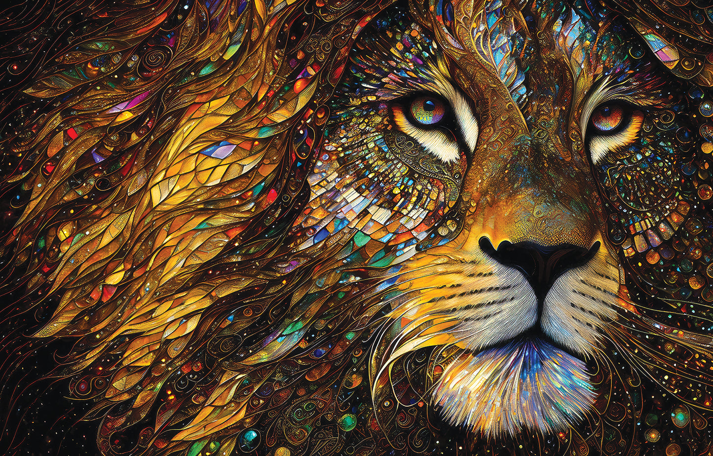 King of the Jungle 550 pc  Jigsaw Puzzle 71339