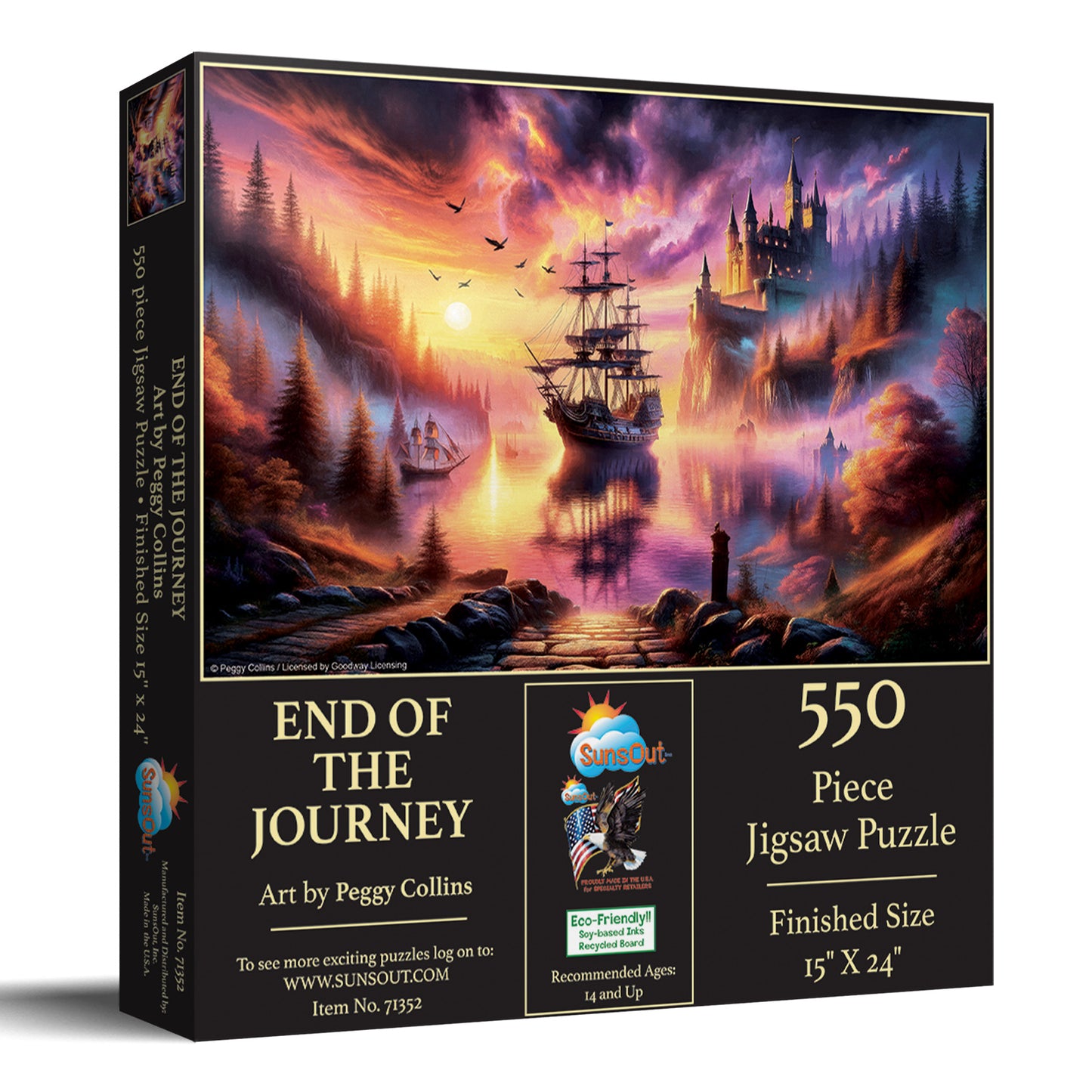 End of Journey 550 pc  Jigsaw Puzzle 71352
