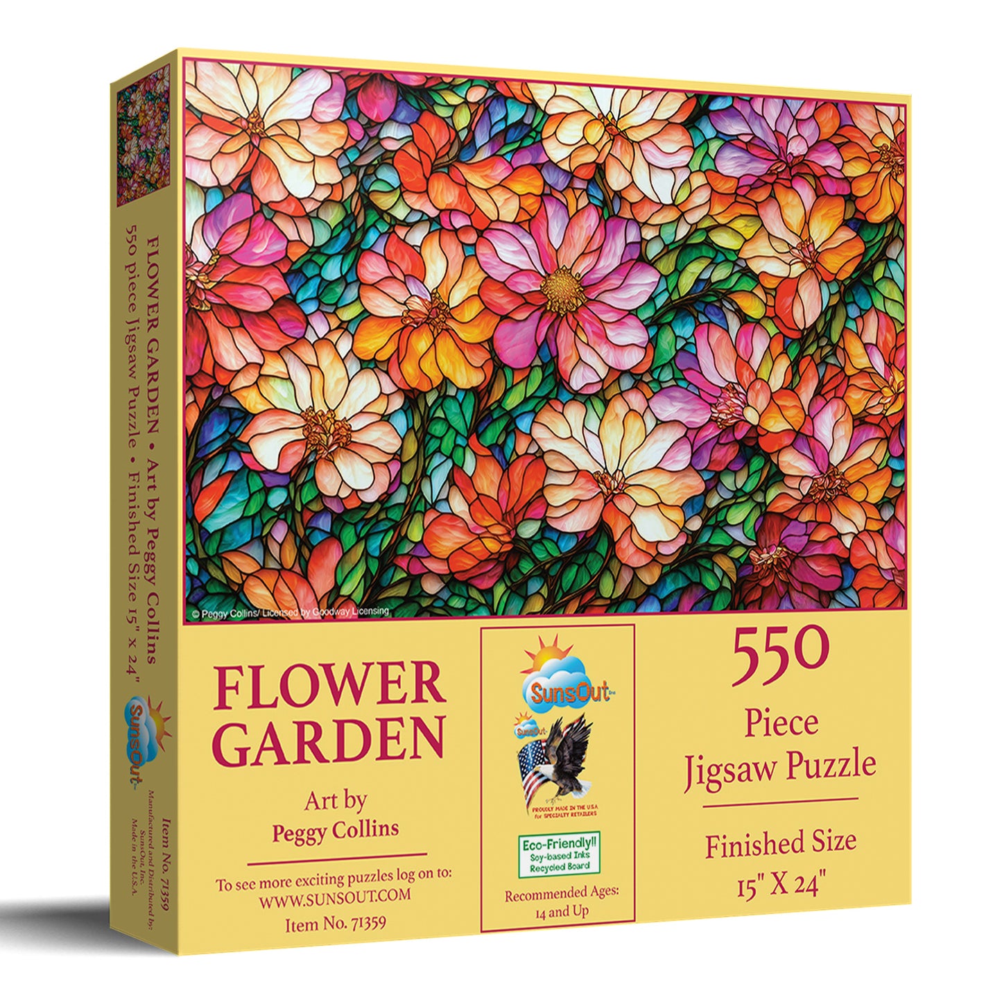 Flower Garden 550 pc  Jigsaw Puzzle 71359