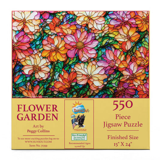 Flower Garden 550 pc  Jigsaw Puzzle 71359