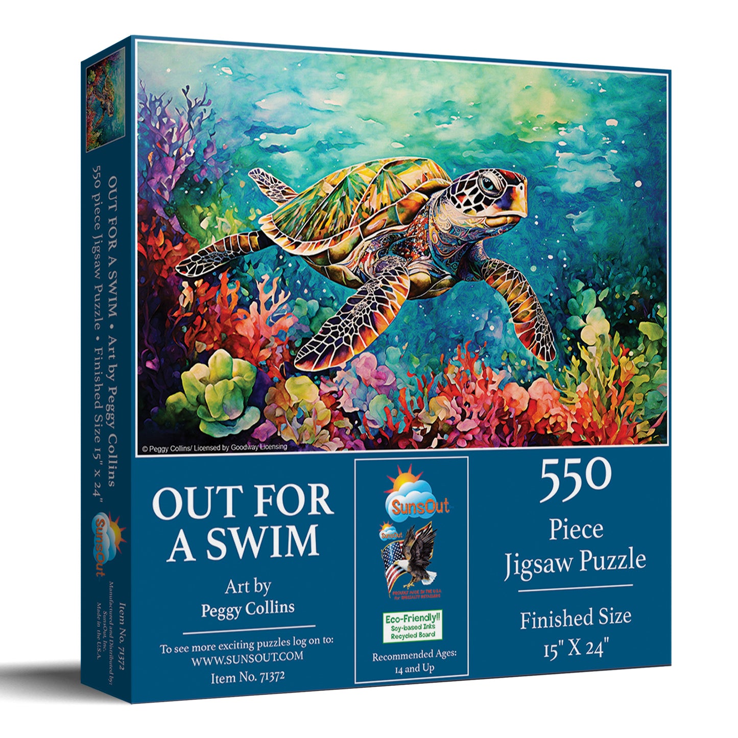 Out for a Swim 550 pc  Jigsaw Puzzle 71372