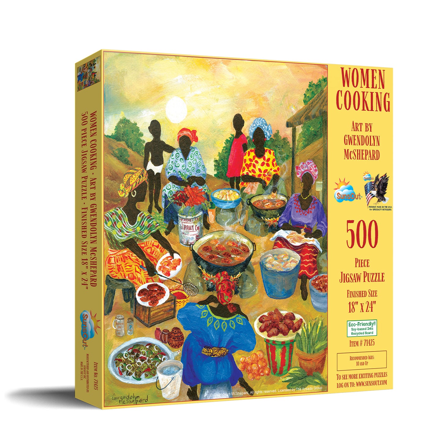 Women Cookng 500 pc  Jigsaw Puzzle 71425