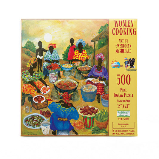 Women Cookng 500 pc  Jigsaw Puzzle 71425