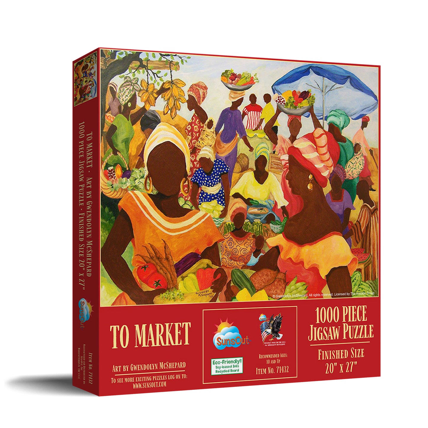 To Market 1000 pc  Jigsaw Puzzle 71432