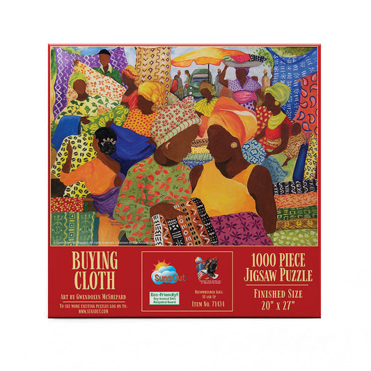 Buying Cloth 1000 pc  Jigsaw Puzzle 71434