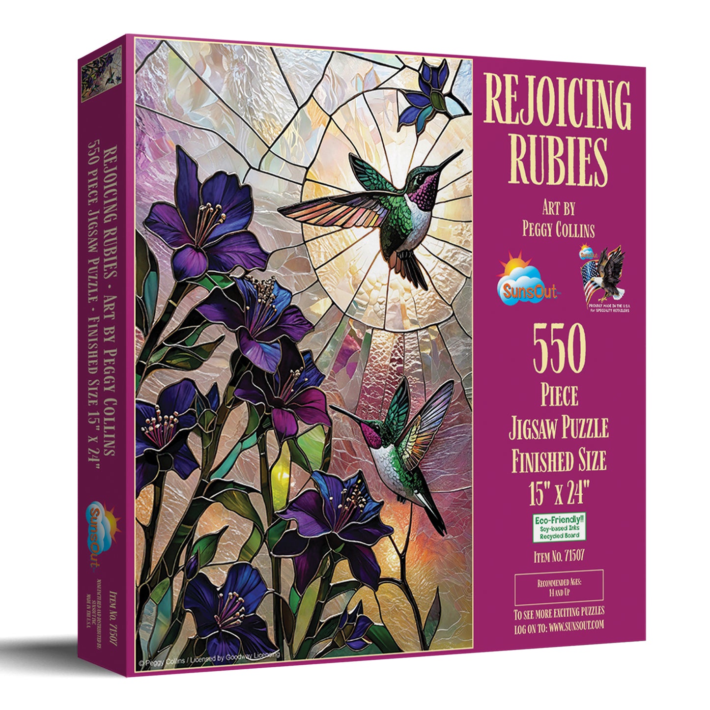 Rejoicing Rubies 550 pc  Jigsaw Puzzle 71507