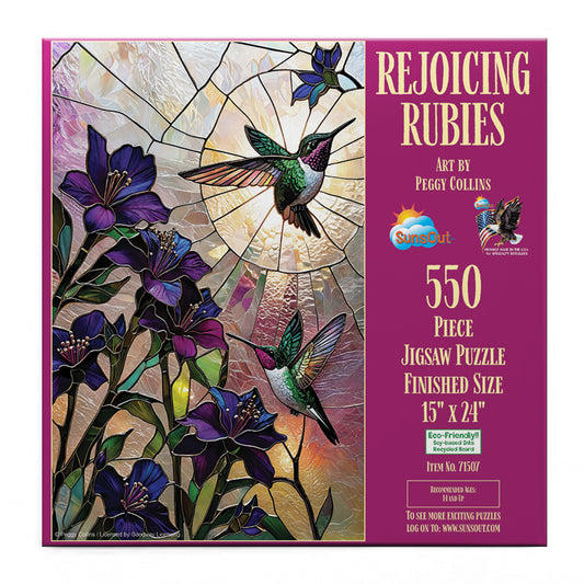 Rejoicing Rubies 550 pc  Jigsaw Puzzle 71507