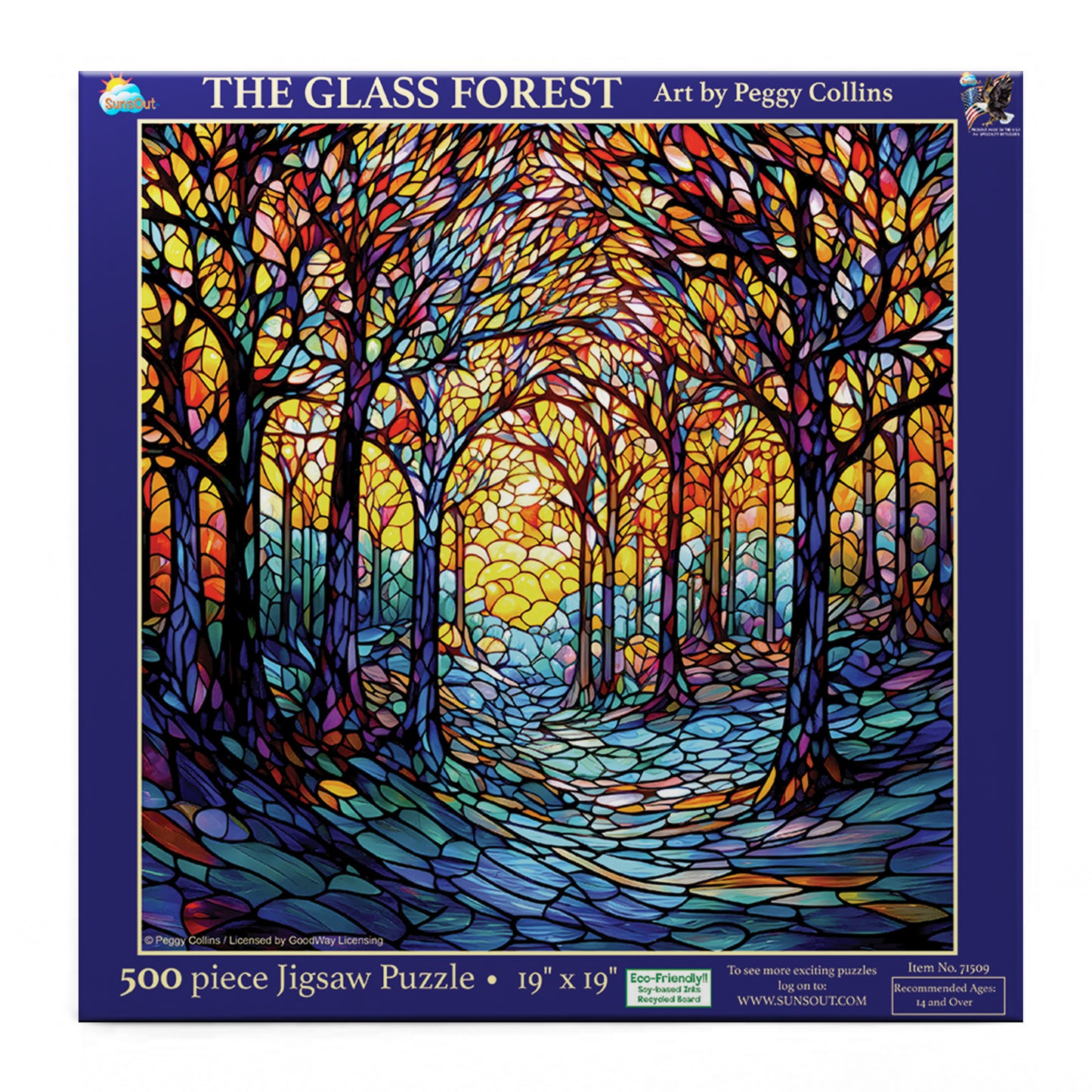 The Glass Forest 500 pc  Jigsaw Puzzle 71509