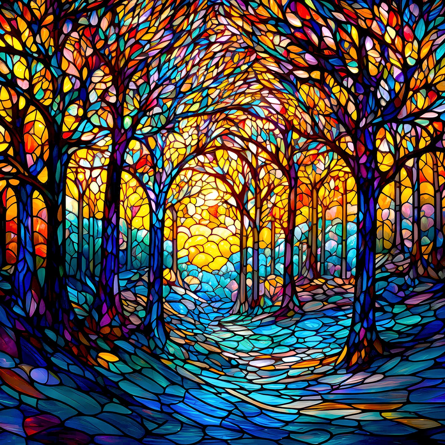 The Glass Forest 500 pc  Jigsaw Puzzle 71509