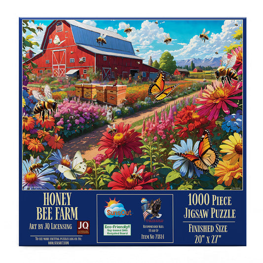 Honey Bee Farm 1000 pc  Jigsaw Puzzle 71814