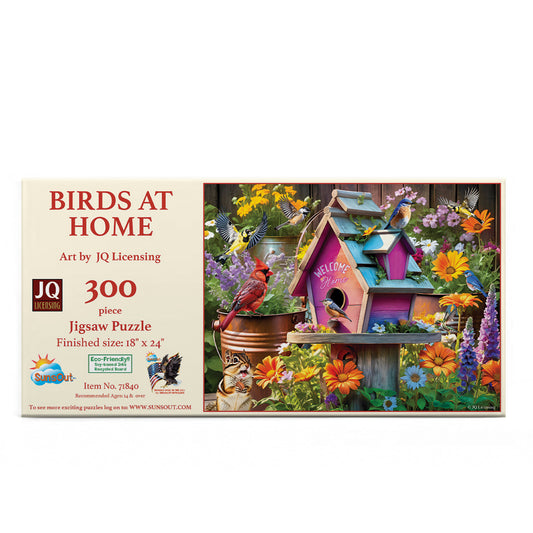 Birds at Home 300 pc  Jigsaw Puzzle 71840