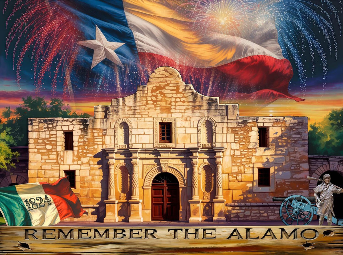 The Spirit of the Alamo 1000 pc  Jigsaw Puzzle 71924