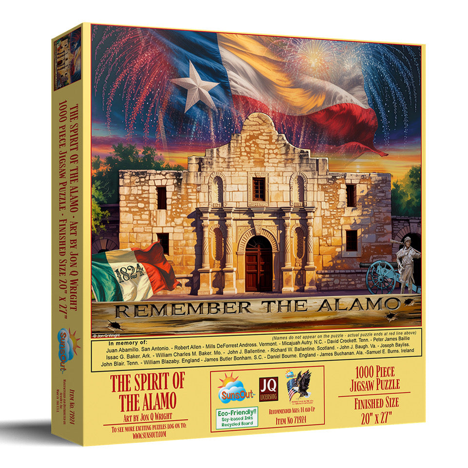 The Spirit of the Alamo 1000 pc  Jigsaw Puzzle 71924