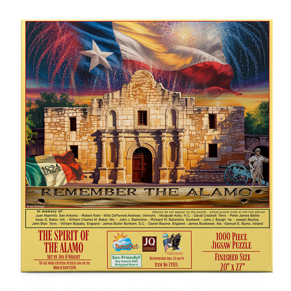 The Spirit of the Alamo 1000 pc  Jigsaw Puzzle 71924