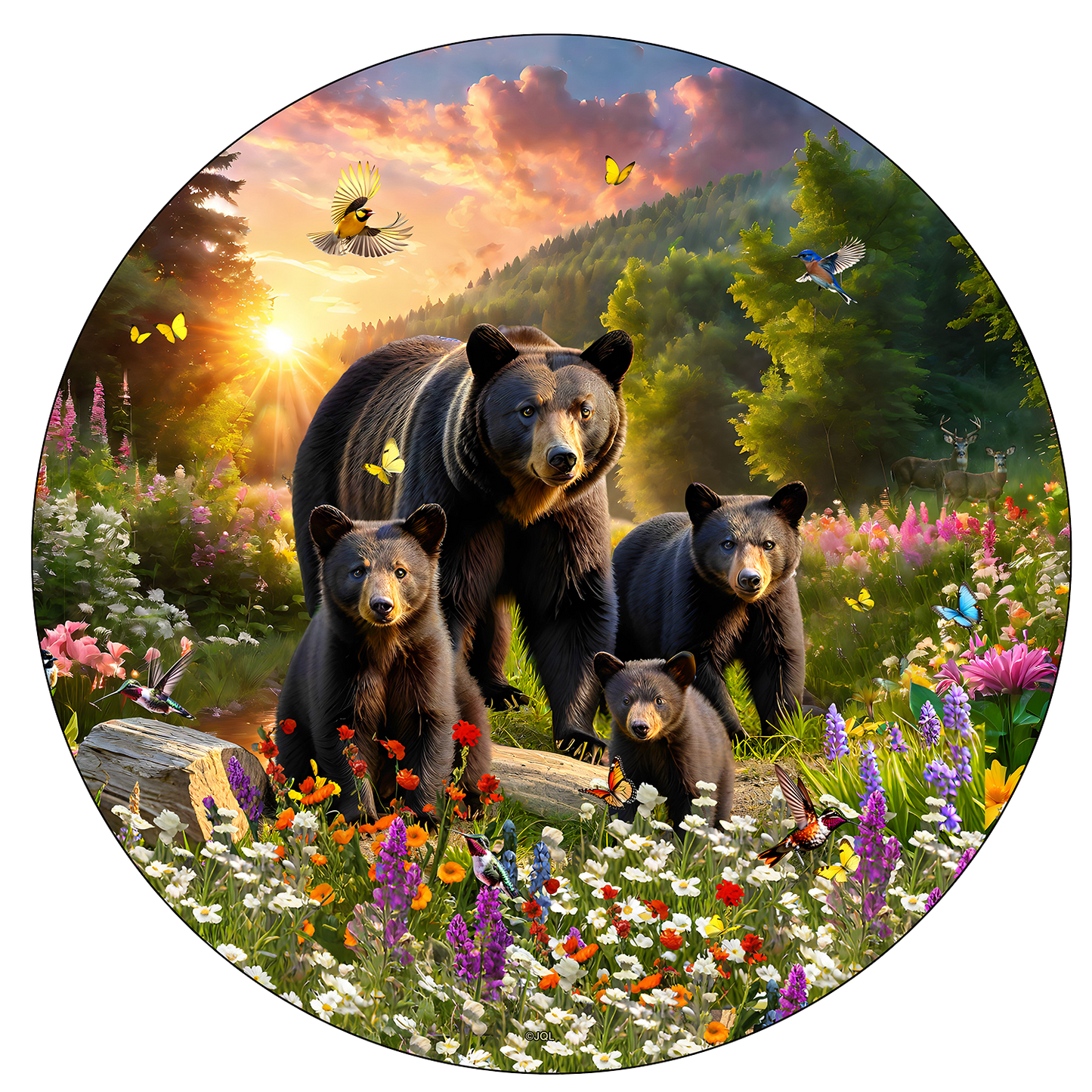Family Walk 500 pc  Jigsaw Puzzle 71932