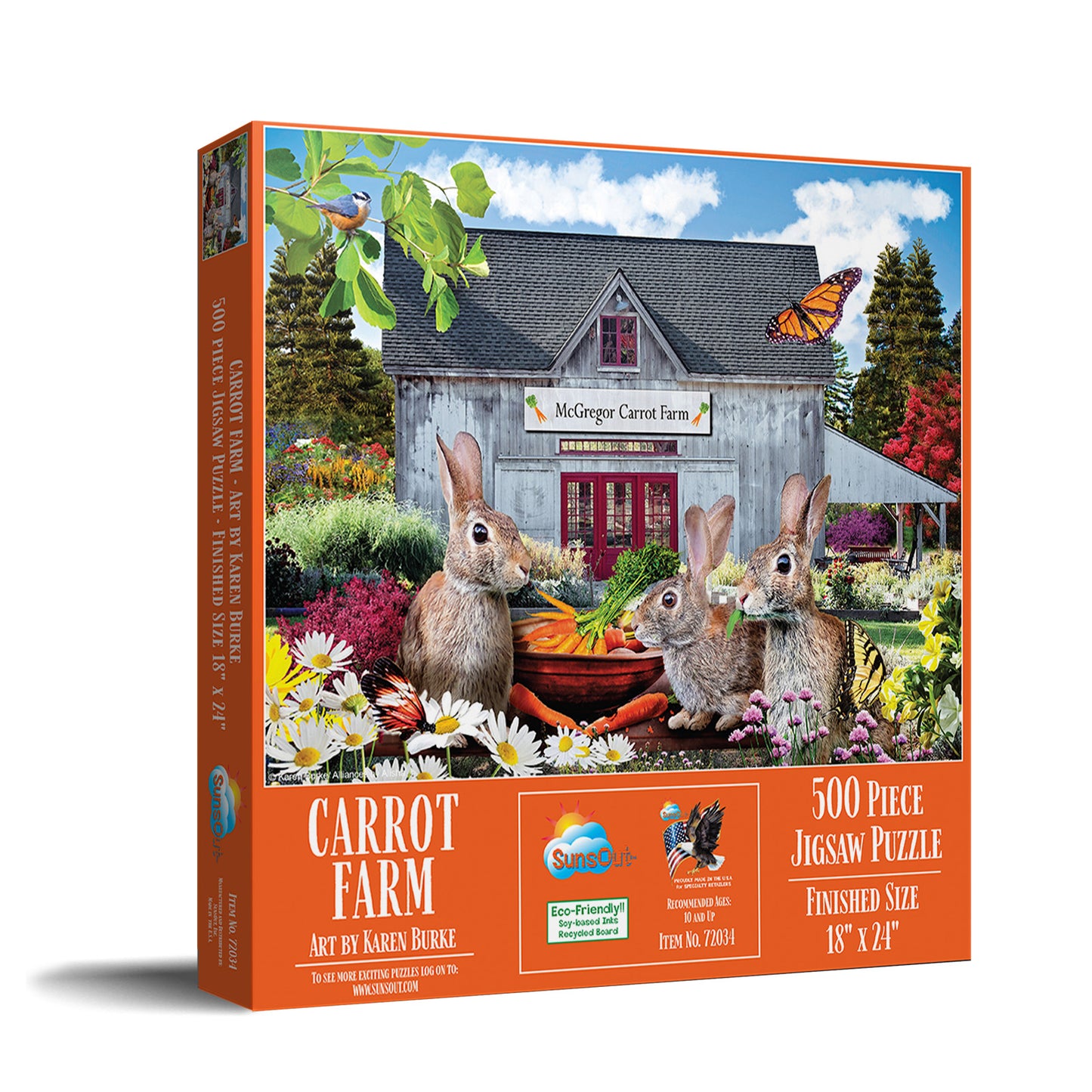 Carrot Farm 500 pc  Jigsaw Puzzle 72034