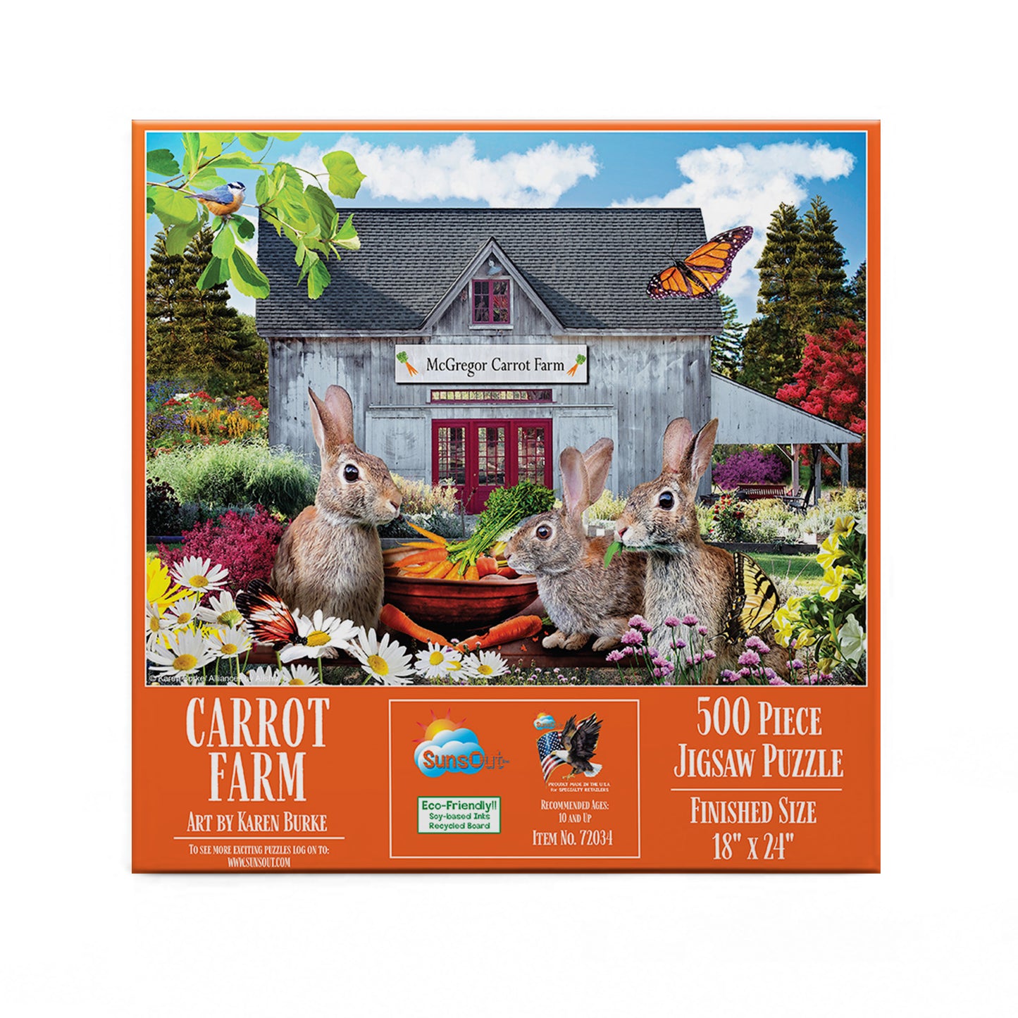 Carrot Farm 500 pc  Jigsaw Puzzle 72034