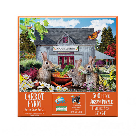 Carrot Farm 500 pc  Jigsaw Puzzle 72034