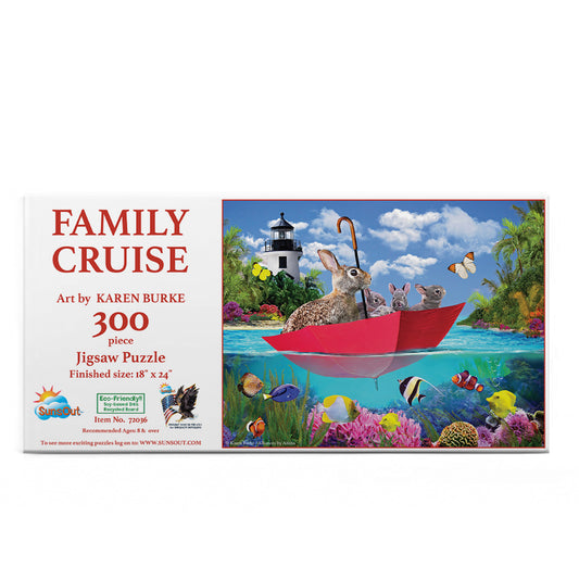 Family Cruise 300 pc  Jigsaw Puzzle 72036