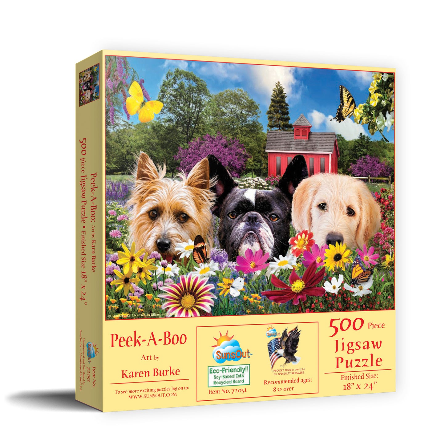 Peek-a-Boo 500 pc  Jigsaw Puzzle 72051