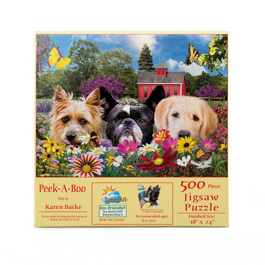 Peek-a-Boo 500 pc  Jigsaw Puzzle 72051