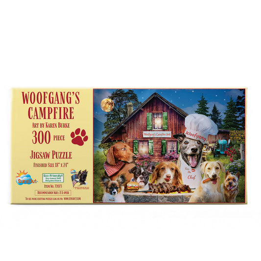 Wolfgang's Campfire 300 pc  Jigsaw Puzzle 72073