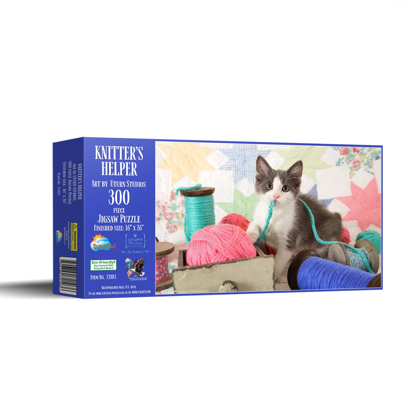 Knitter's Helper 300 pc  Jigsaw Puzzle 72103