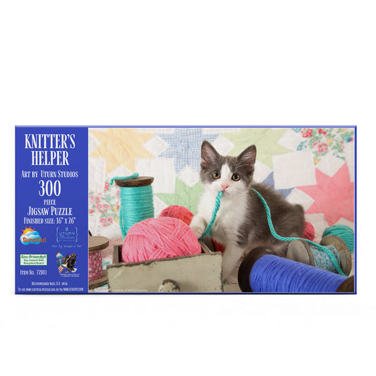 Knitter's Helper 300 pc  Jigsaw Puzzle 72103