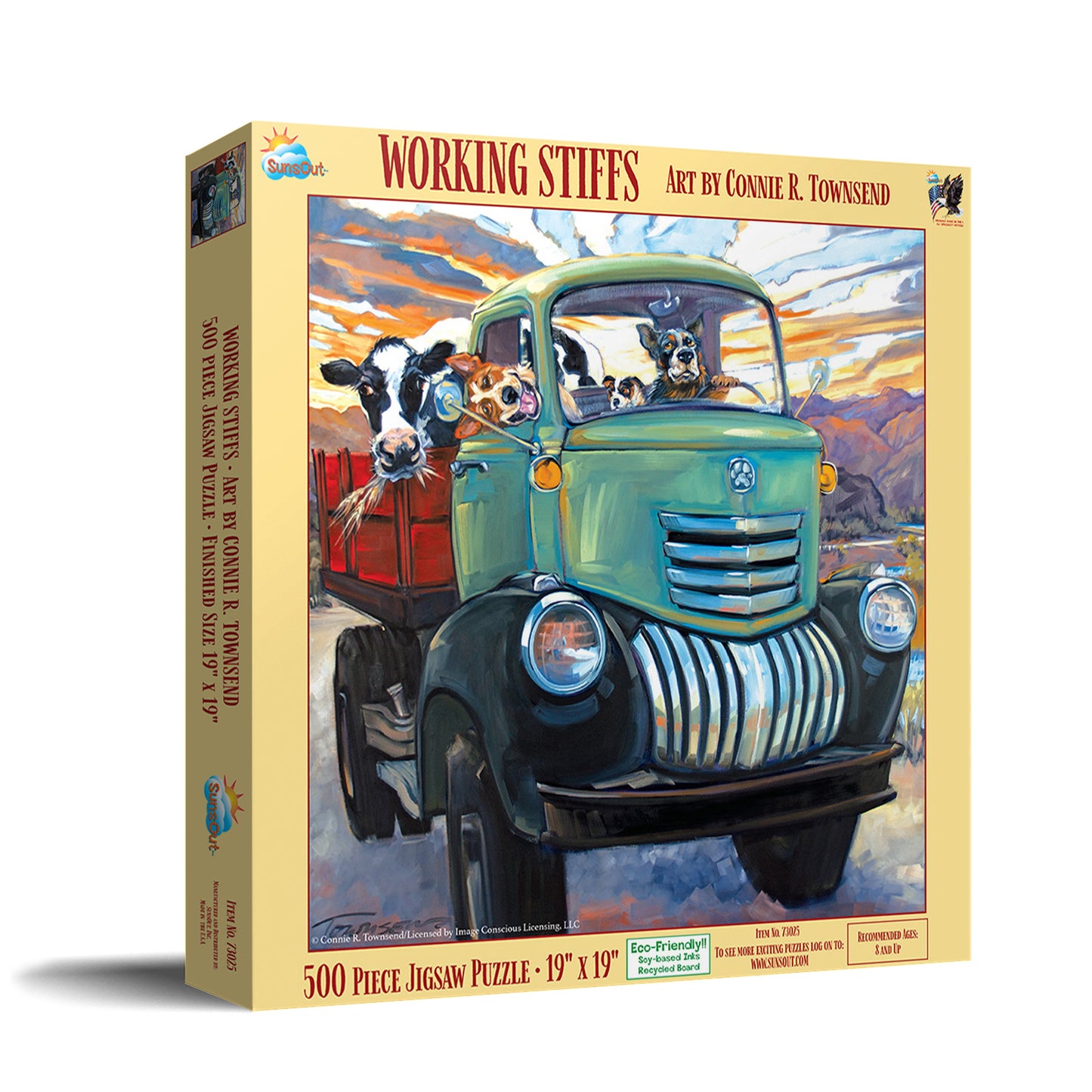 Working Stiffs 500 pc  Jigsaw Puzzle 73025