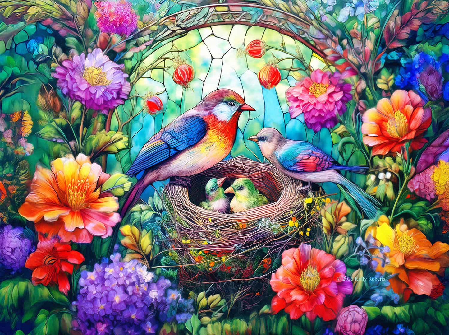 Tending the Nest 1000 pc  Jigsaw Puzzle 73108