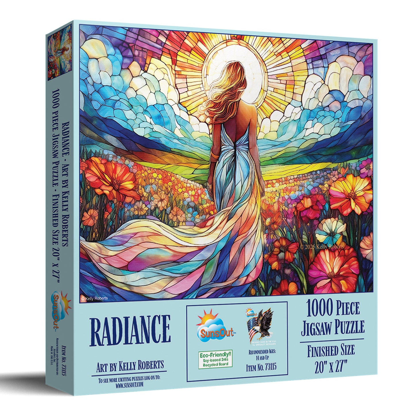 Radiance Stained Glass 1000 pc  Jigsaw Puzzle 73115