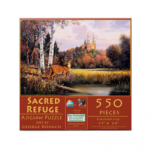 Sacred Refuge 550 pc  Jigsaw Puzzle 75137
