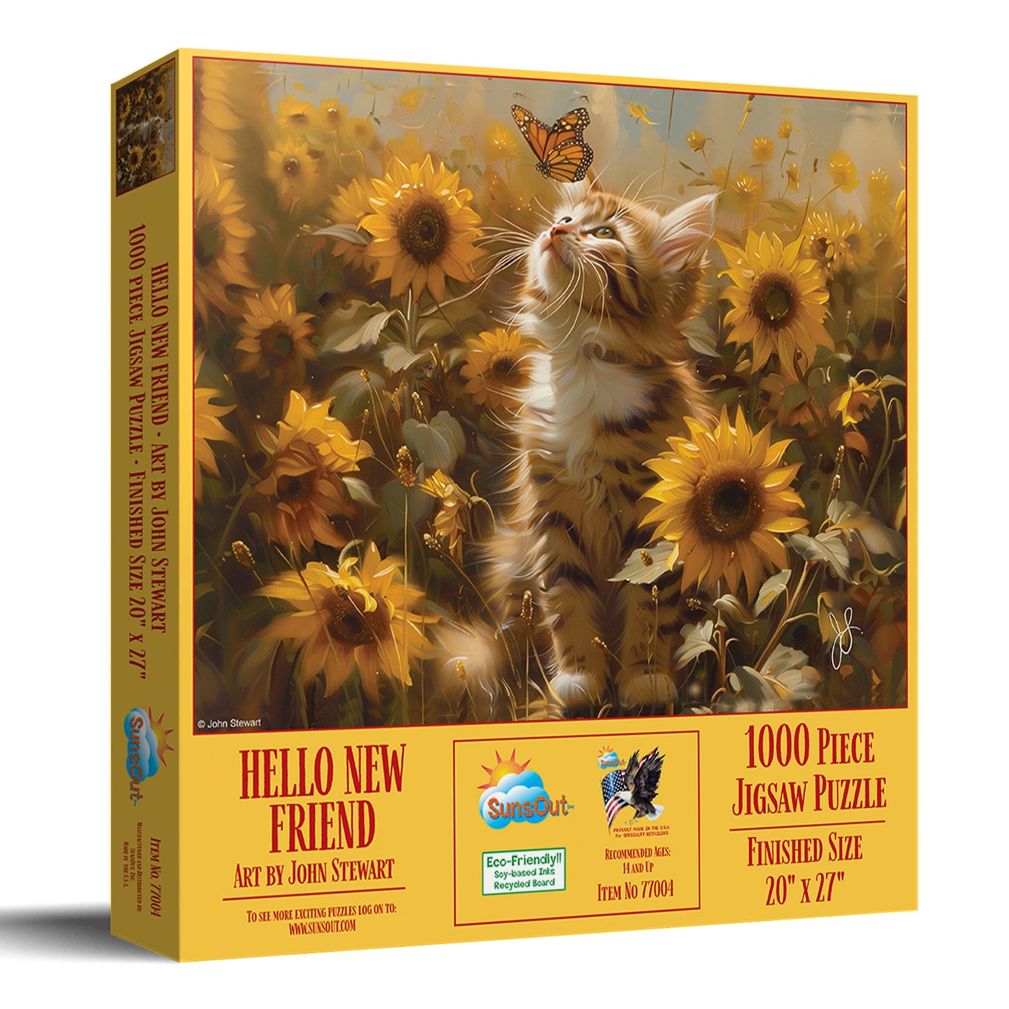 Hello New Friend 1000 pc  Jigsaw Puzzle 77004