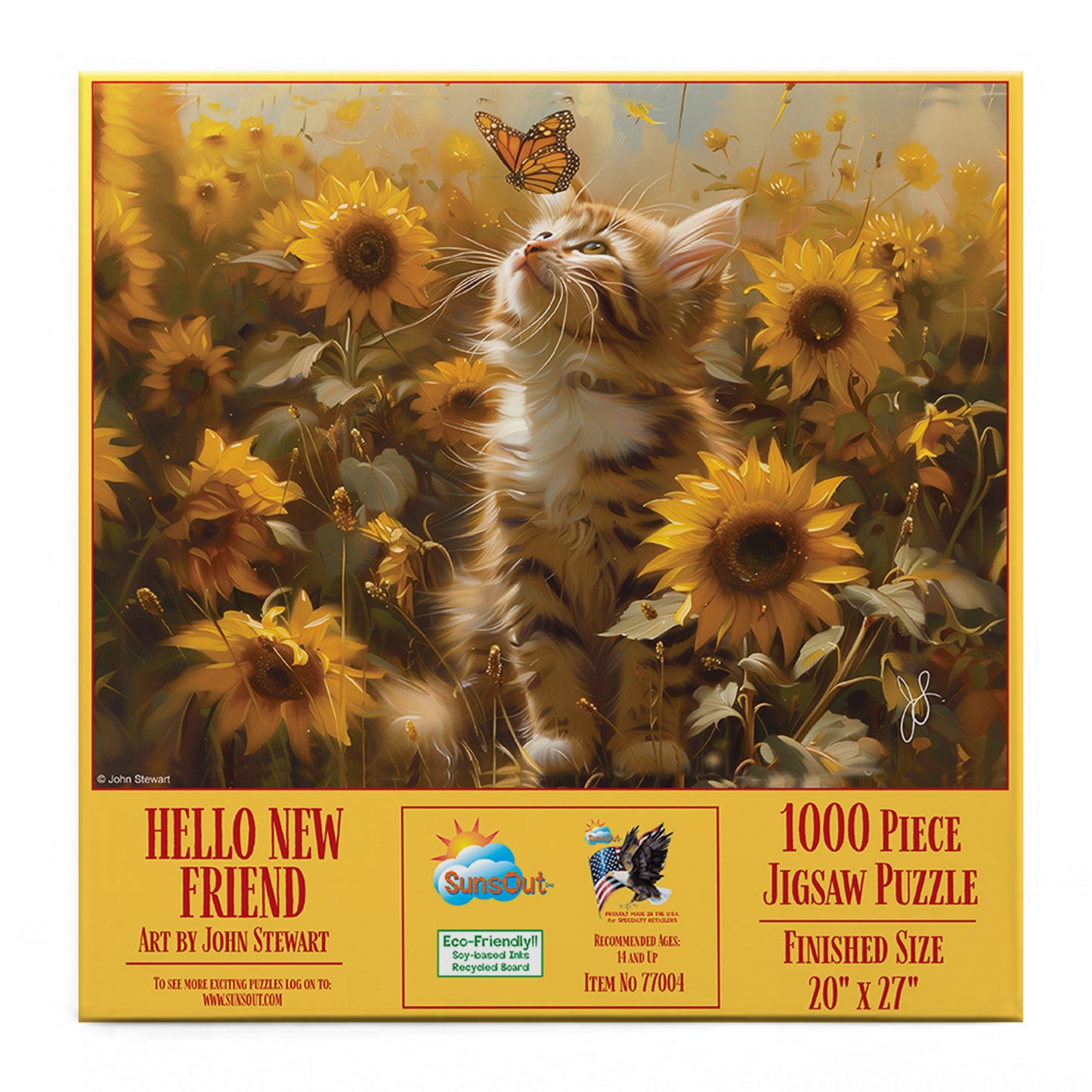 Hello New Friend 1000 pc  Jigsaw Puzzle 77004