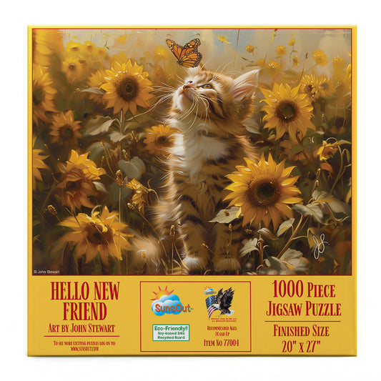 Hello New Friend 1000 pc  Jigsaw Puzzle 77004