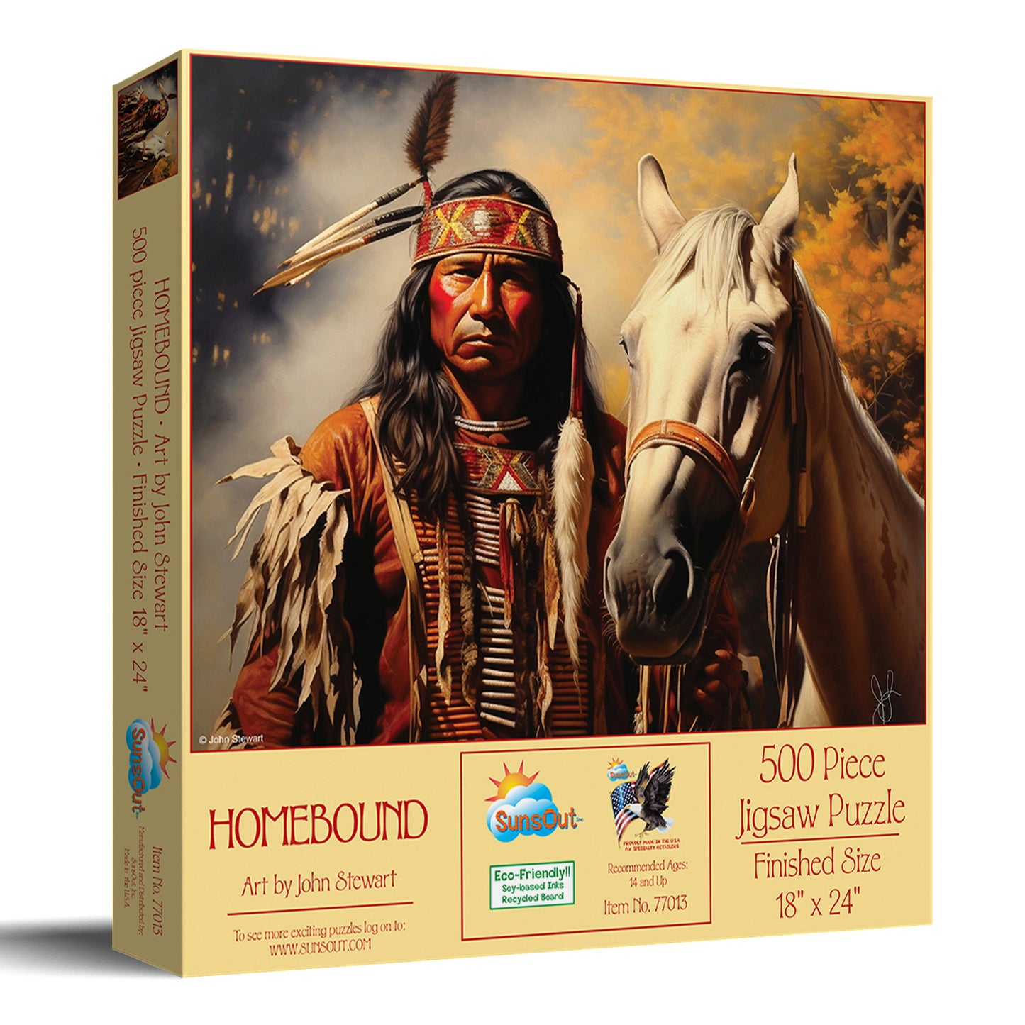 Homebound 500 pc  Jigsaw Puzzle 77013