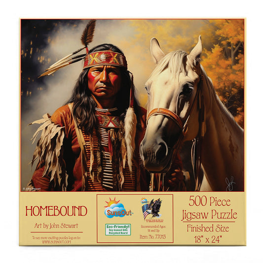 Homebound 500 pc  Jigsaw Puzzle 77013