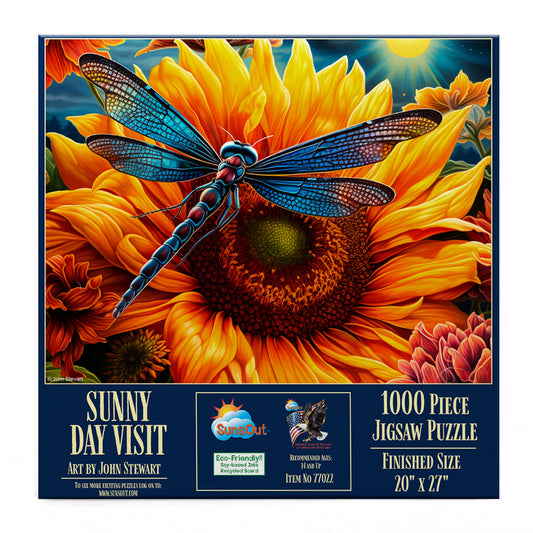 Sunny Day Visit 1000 pc  Jigsaw Puzzle 77022