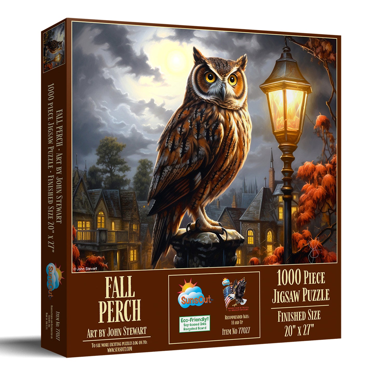 Fall Perch 1000 pc  Jigsaw Puzzle 77027