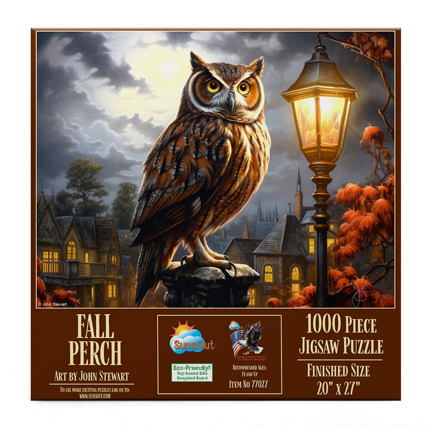 Fall Perch 1000 pc  Jigsaw Puzzle 77027
