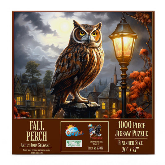Fall Perch 1000 pc  Jigsaw Puzzle 77027