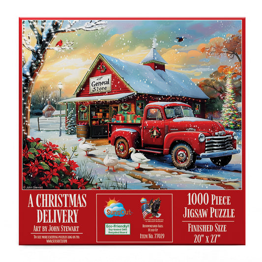 A Christmas Delivery 1000 pc  Jigsaw Puzzle 77029