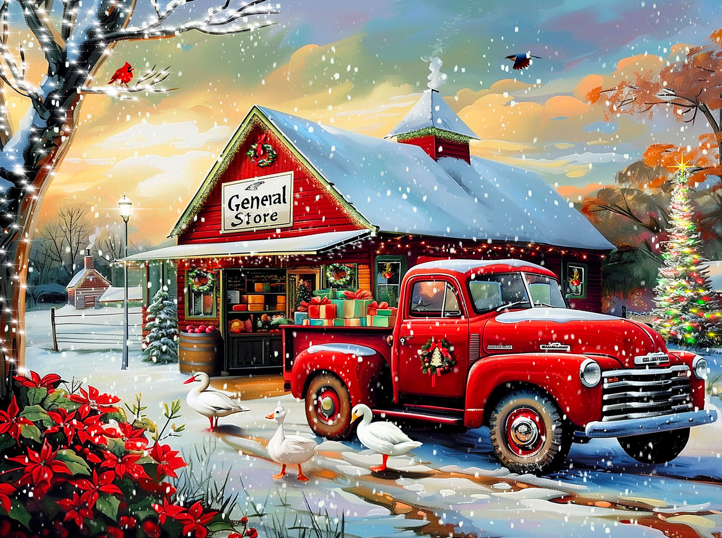 A Christmas Delivery 1000 pc  Jigsaw Puzzle 77029