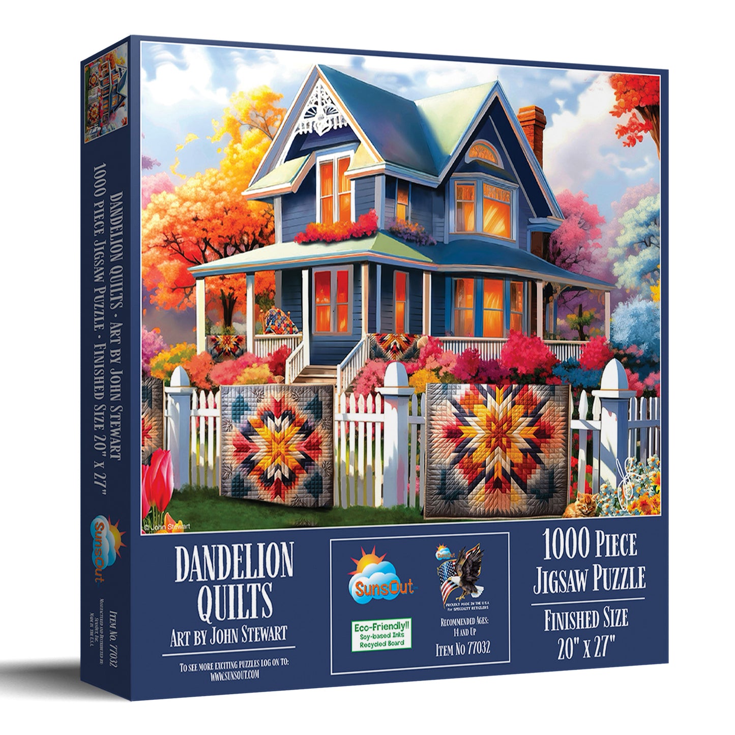 Dandelion Quilts 1000 pc  Jigsaw Puzzle 77032