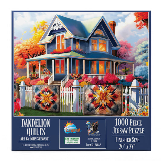 Dandelion Quilts 1000 pc  Jigsaw Puzzle 77032